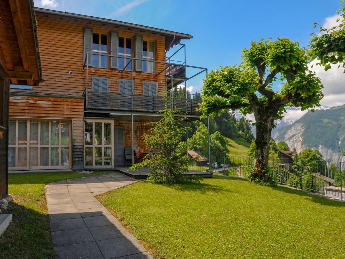 Apartment Breithorn-Residence-3 By Interhome Wengen Exteriör bild
